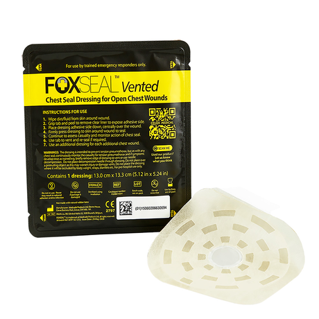 Foxseal Vented Θωρακική Σφραγίδα || 1x με Βαλβίδα